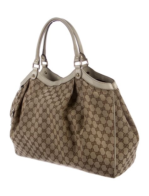 gucci bag large tote|Gucci small tote bags.